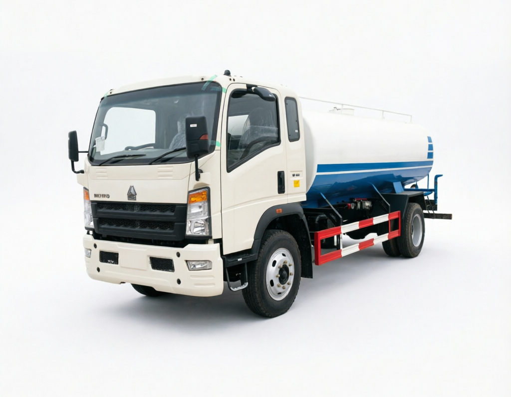 Sinotruk 12 Cubic Meter Water Truck - Image 3