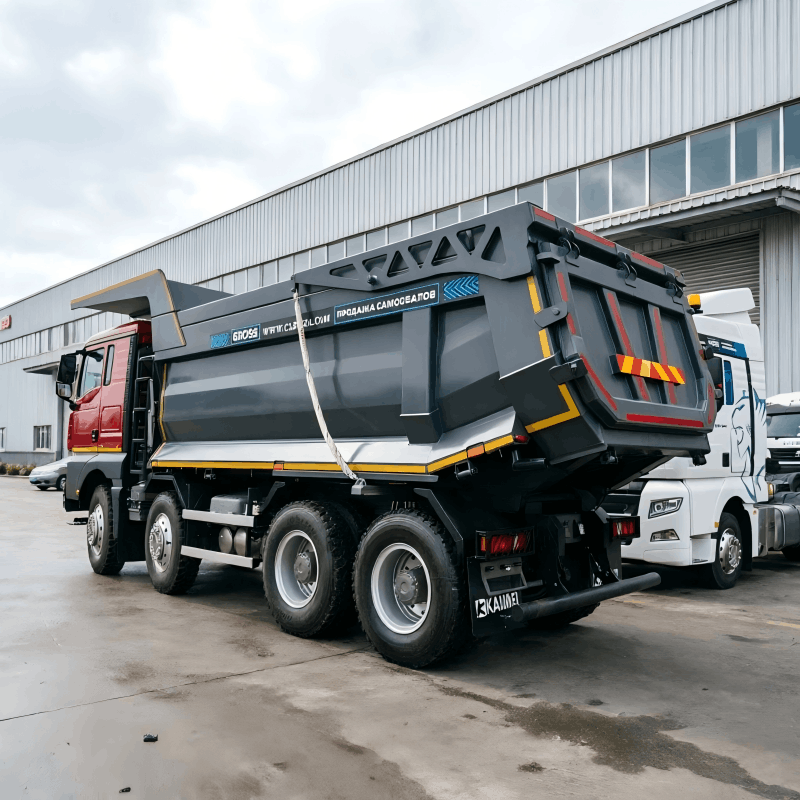 Sitrak C7H 8x4 Dump Truck 540HP 25m³ | U-Body K450 Steel - Image 2
